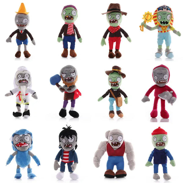 Planet Gates 1pcs Plants vs Zombies Plush Toys 30cm PVZ Gargantuar Hats Pirate Duck Zombie Plush Stuffed Toys Doll Soft Toy Gifts for Kids