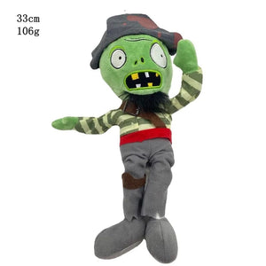 Planet Gates 1pcs Plants vs Zombies Plush Toys 30cm PVZ Gargantuar Hats Pirate Duck Zombie Plush Stuffed Toys Doll Soft Toy Gifts for Kids