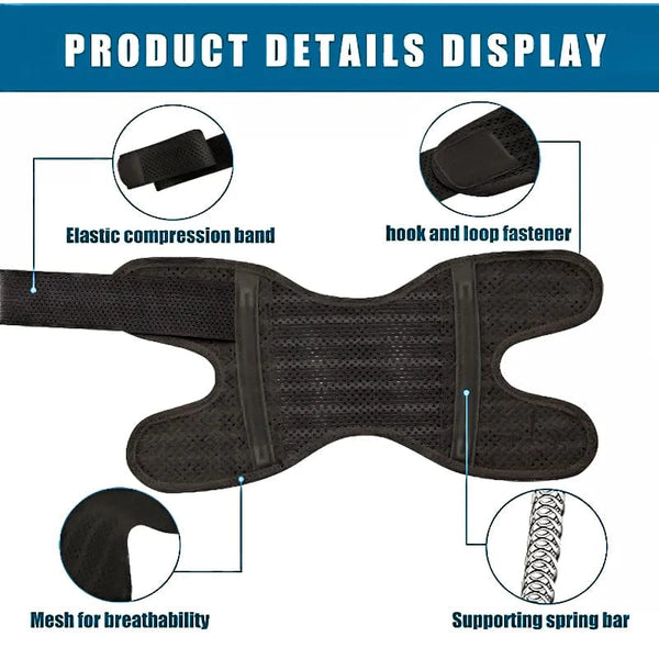 Planet Gates 1PCS Professional Compression Knee Brace Support Breathable Adjustable Knee Support For Sports Injuries Arthritis Relief Joint