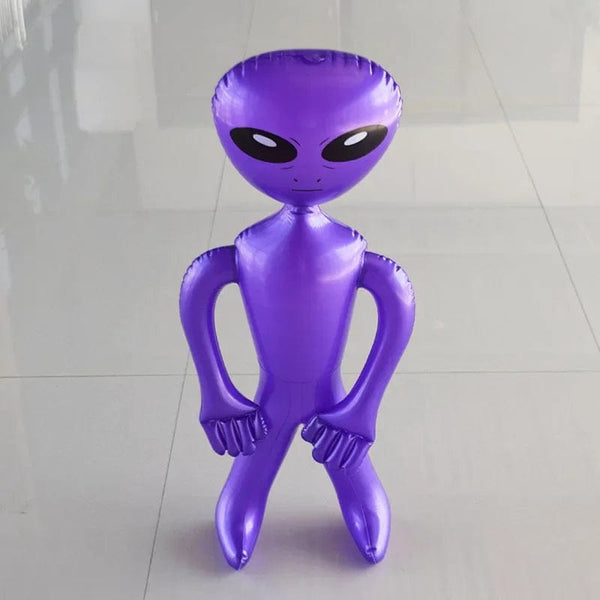 Planet Gates 1pcs PVC Inflatable Toy Alien Doll Bar Party Alien Model Props Summer Beach Pool Water Toys Indoor Outdoor Festival Decorations