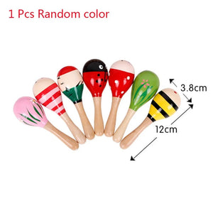 Planet Gates 1Pcs Random Color Wooden Educational Toy Musical instruments For Children Rainmaker Rain Sticks Game Kid Montessori Rattles Baby Toys 0 12 Months