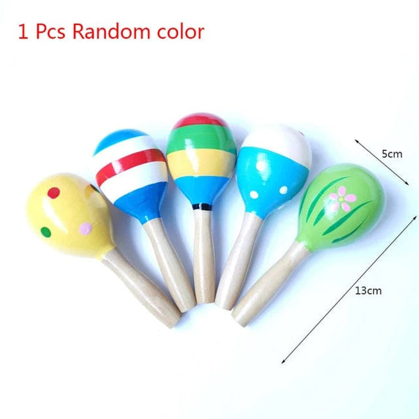 Planet Gates 1Pcs Random Color Wooden Educational Toy Musical instruments For Children Rainmaker Rain Sticks Game Kid Montessori Rattles Baby Toys 0 12 Months