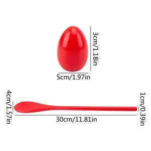 Planet Gates 1Pcs Random Montessori Rainbow Wooden Spoon Sensory Toy Color Matching Balance Game Kid Early Educational Wooden Toy Preschool Teaching Aids