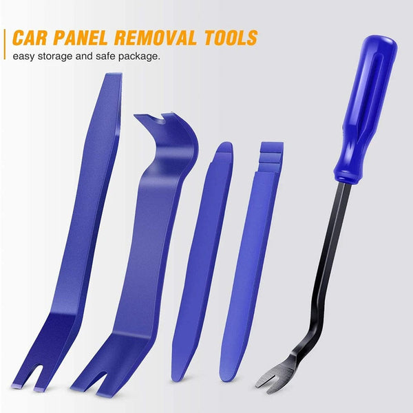 Planet Gates 1pcs screwdriver Car Door Clip Panel Audio Video Dashboard Removal Kit Installer Prying Tool Navigation Disassembly Automobile Nail Puller
