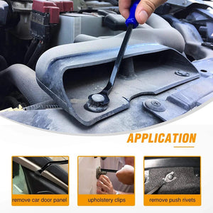 Planet Gates 1pcs screwdriver Car Door Clip Panel Audio Video Dashboard Removal Kit Installer Prying Tool Navigation Disassembly Automobile Nail Puller