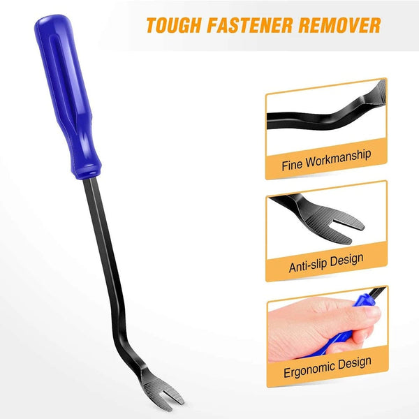 Planet Gates 1pcs screwdriver Car Door Clip Panel Audio Video Dashboard Removal Kit Installer Prying Tool Navigation Disassembly Automobile Nail Puller