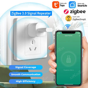 Planet Gates 1pcs Signal Repeater Tuya Smart Life ZigBee 3.0 Signal Repeater USB Extender Smart Home Automation Signal Amplifier for ZigBee Gateway ZigBee2MQTT