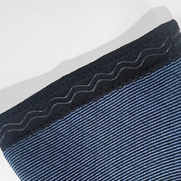 Planet Gates 1PCS Sport Kneepad Silica Gel Non-slip Knee Pads Running Yoga Kneelet Protective Ventilation Knit Nylon High Elasticity