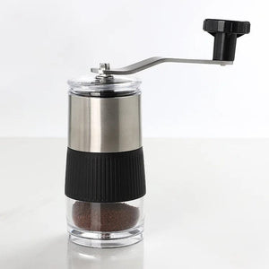 Planet Gates 1PCS-W310 New Mini Hand Shake Manual Grinding Convenient Stainless Steel Ceramic Core Coffee Bean Grinder Visual Coffee Machine