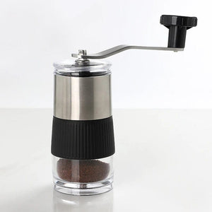 Planet Gates 1PCS-W310 New Mini Hand Shake Manual Grinding Convenient Stainless Steel Ceramic Core Coffee Bean Grinder Visual Coffee Machine