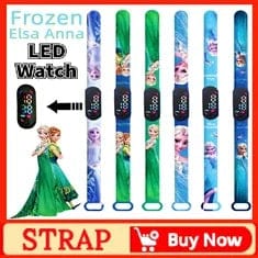Planet Gates 1PCS watch 35 Disney Stitch Digital Kids' Watches Anime Figures LED Luminous Watch Touch Waterproof Electronic Sports Watch Kids Birthday Gift