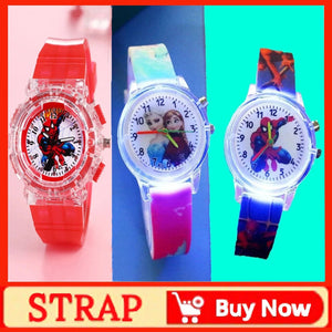 Planet Gates 1PCS watch 35 Disney Stitch Digital Kids' Watches Anime Figures LED Luminous Watch Touch Waterproof Electronic Sports Watch Kids Birthday Gift