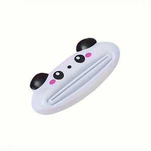 Planet Gates 1pcs White 1/4pcs Cartoon Toothpaste Squeezer, Toothpaste Squeezer, Animal Plastic Toothpaste Squeezer, Cartoon Tube Squeezer, Bathroom Multi-functional Tool, Useful Home Tools