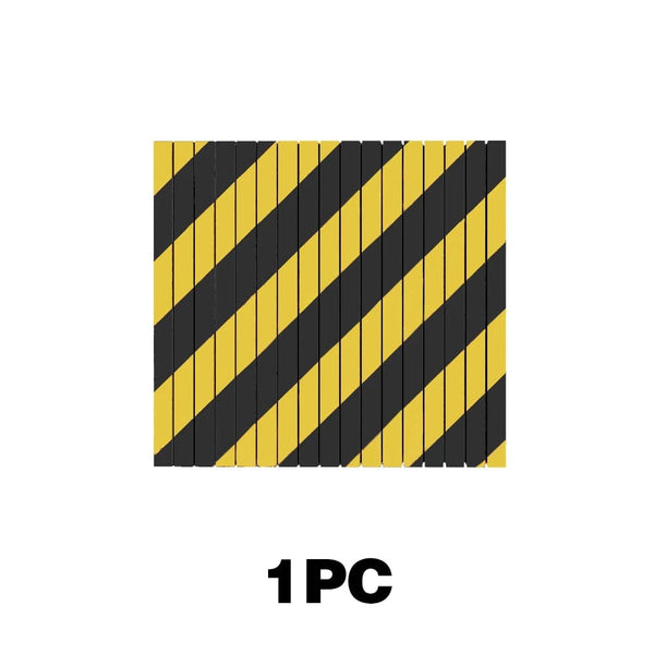 Planet Gates 1PCS Yellow 4PCS Car Park Wall Protector Foam Edge Corner Anti-collision Sticker Garage Columns Anti Scratch Safe Car Door Bumper Protectors