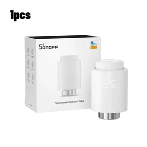 Planet Gates 1PCS ZBDongle-E / CHINA SONOFF Zigbee Thermostatic Radiator Valve TRV-ZB home temperature Smart Remote Control work with alexa google ZHA MQTT ewelink