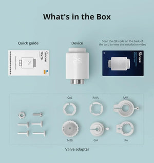 Planet Gates 1PCS ZBDongle-E / CHINA SONOFF Zigbee Thermostatic Radiator Valve TRV-ZB home temperature Smart Remote Control work with alexa google ZHA MQTT ewelink