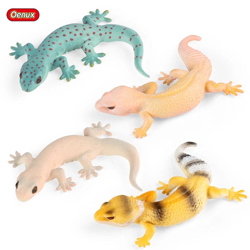 Planet Gates 1piece 33 Oenux New Simulation Wild Reptile Animals Action Figures Lizard Model Figurines Kids Education Congnitive Scene Decoration Toy