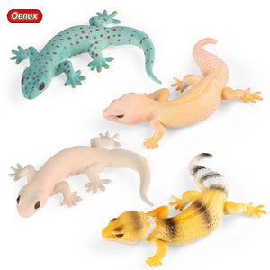 Planet Gates 1piece 33 Oenux New Simulation Wild Reptile Animals Action Figures Lizard Model Figurines Kids Education Congnitive Scene Decoration Toy