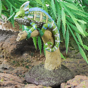 Planet Gates 1piece 33 Oenux New Simulation Wild Reptile Animals Action Figures Lizard Model Figurines Kids Education Congnitive Scene Decoration Toy