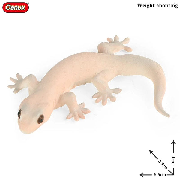 Planet Gates 1piece 33 Oenux New Simulation Wild Reptile Animals Action Figures Lizard Model Figurines Kids Education Congnitive Scene Decoration Toy