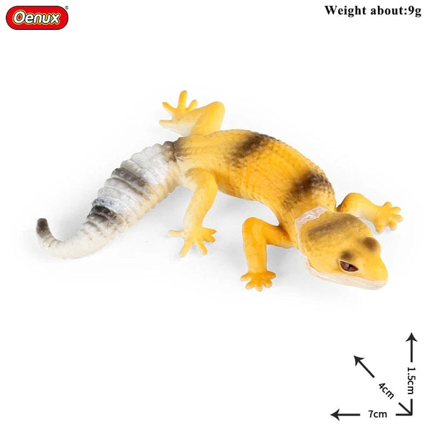 Planet Gates 1piece 33 Oenux New Simulation Wild Reptile Animals Action Figures Lizard Model Figurines Kids Education Congnitive Scene Decoration Toy