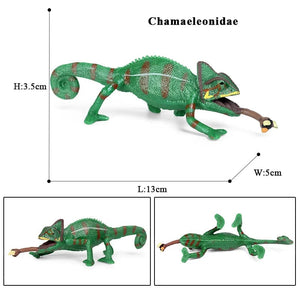 Planet Gates 1piece 33 Oenux New Simulation Wild Reptile Animals Action Figures Lizard Model Figurines Kids Education Congnitive Scene Decoration Toy