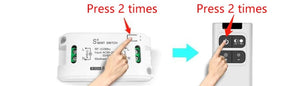 Planet Gates 1Receiver 1Remote RF 433 Mhz Universal Wireless Smart Light Dimmer Switch Remote Control switch DC 5V 12V 24V 48V Relay Mini Receiver for Light