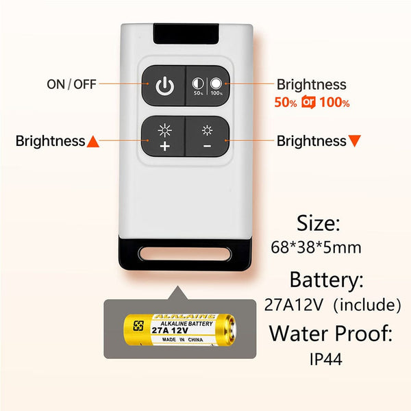 Planet Gates 1Receiver 1Remote RF 433 Mhz Universal Wireless Smart Light Dimmer Switch Remote Control switch DC 5V 12V 24V 48V Relay Mini Receiver for Light