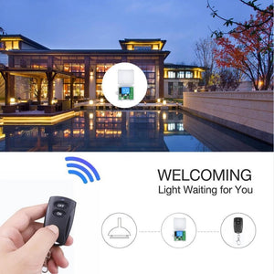 Planet Gates 1Remote 1 Receiver 433MHz Wireless Remote Control Switch DC 12V 10A 1CH Relay Module Receiver ON OFF Remote Control For Gate Led Lights Bulb DIY