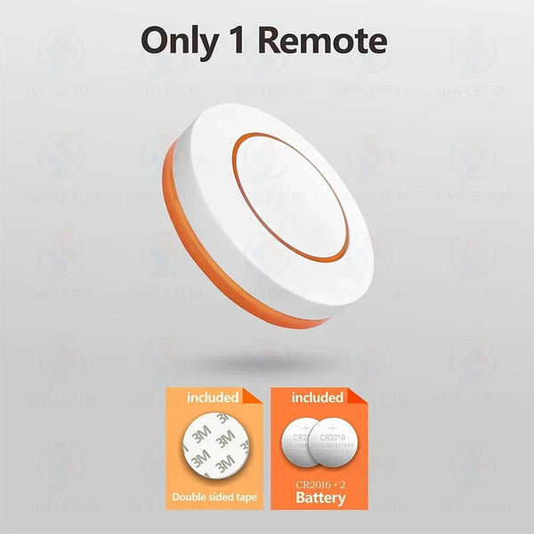 Planet Gates 1Remote 433Mhz EU FR Wireless Remote Control Plug 16A 220V RF Smart Socket Mini Round Remote,Electrical Outlet for Home Appliance ON/OFF