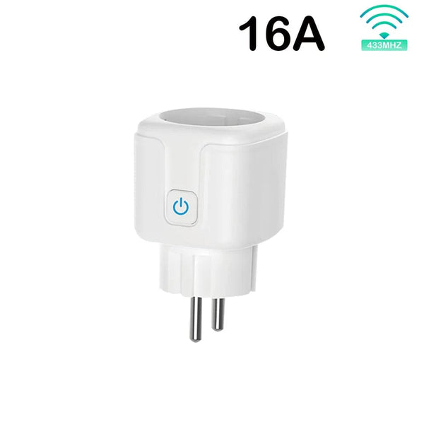 Planet Gates 1Remote Wireless Smart Remote Control Socket Switch 220V 4000W 16A EU FR Universal Plug Remote ON OFF Electrical Outlets for Lighting