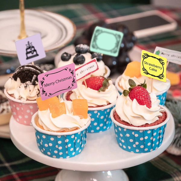 Planet Gates 1roll 40x30mm for M110 M221 M220 M200 M120 Label Printer 230pcs Square Thermal Label BPA Free Self-Adhesive Labels Sticky Paper