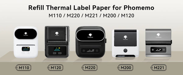 Planet Gates 1roll 40x30mm for M110 M221 M220 M200 M120 Label Printer 230pcs Square Thermal Label BPA Free Self-Adhesive Labels Sticky Paper