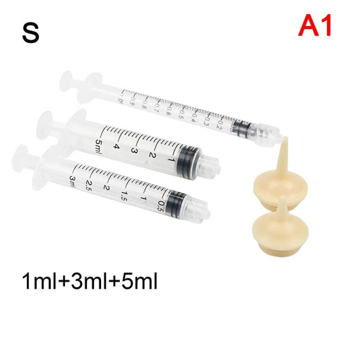 Planet Gates 1set A1 10ml 20ml 50ml Parrot Feeding Syringe Hose Parrots Bird Feeders  Syringe High Quality  Bird Feeder Balcony Syringe Hose Needle