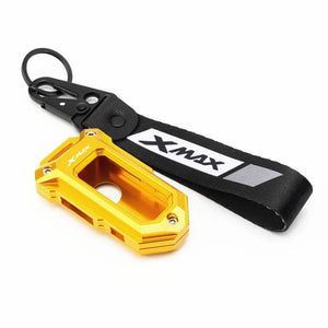 Planet Gates 1Set Gold For YAMAHA XMAX 300 2022 XMAX300 XMAX 250 X-MAX 125 250 300 400 2017-2022 2023 CNC Motorcycle Key Case Cover Keyring Keychain