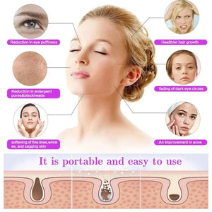 Planet Gates 1set / United States 7 Electrode Tubes Beauty Machine Ozone High Frequency Wand for Face Hair Eye Massage Face Care Skin Care Device for Women&Men