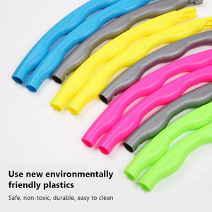 Planet Gates 1x 9/8/7 Sections Portable Detachable Easy Sport Hoop Fitness Gym Tool Plastic Light Weight Waist Trainer Ring Workout Equipment