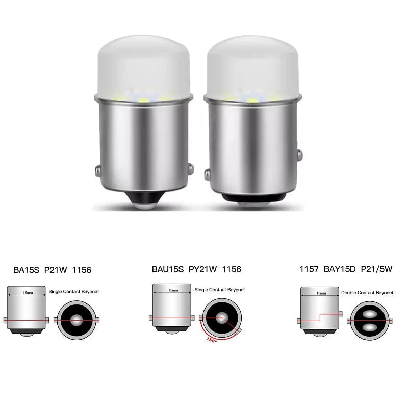Żarówka LED Planet Gates 1X P21W 5W 1156 1157 BA15S BAU15S BAY15D Lampa sygnalizacyjna LED R5W R10W Światła do jazdy dziennej DRL 12V Auto Biały Czerwony