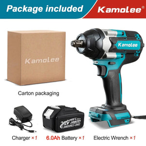 Planet Gates 1x6.0Ah Bat Carton / spain / EU Kamolee 1800 N.M Torque DTW700 Brushless Electric Impact Wrench 1/2 In Lithium-Ion Battery For Makita 18V Battery