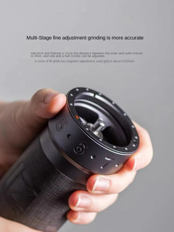 Planet Gates 1Zpresso ZP6 Hand-cranked Bean Grinder Hand-brewed Espresso Portable Coffee Mill Adustable 7core Burr 48mm Spice Grinder