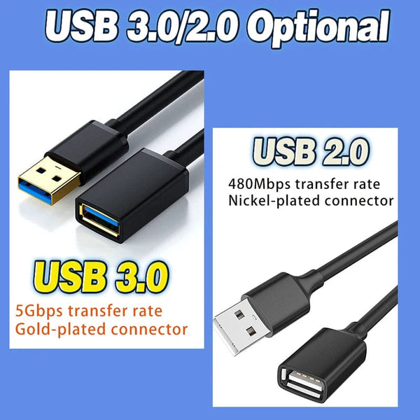 Planet Gates 2.0 Male to Female / 5 m 5m-0.5m USB to USB Extension Cable USB A Male to Female USB 3.0 2.0 Extender For Radiator Hard Disk TV Box USB Cable Extension