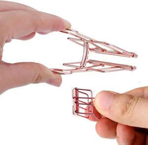 Planet Gates 2-10 Pcs Paper Clip Sliver Rose Gold Binder Clips Page Holder Office Study Binder Clips Photo Clamp Office School Desk Organizer