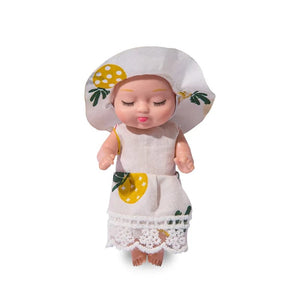 Planet Gates 2 / 11x5cm New Fashion 11cm Simulation Rebirth Dolls Toy Mini Cute Sleeping Baby Series Doll Cartoon Animal Toy for Kids Birthday Gift