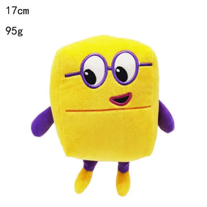 Planet Gates 2 14-30cm Cartoon number Plush Doll Toy Educational Stuffed Movie TV number Toys Kids Gift early childhood education doll