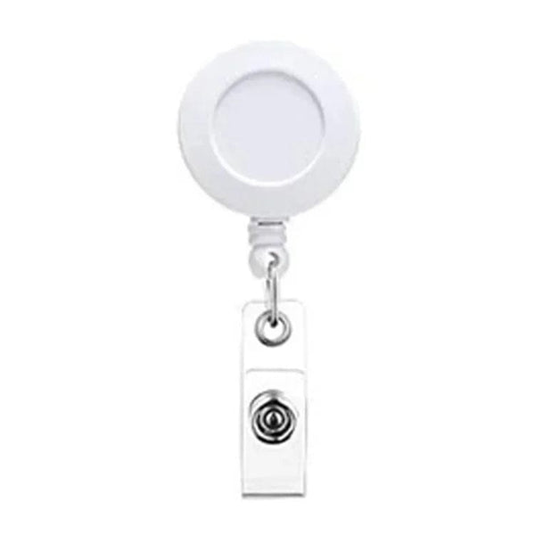 Planet Gates 2 1pc Retractable Badge Holder Clips for Nurse ID Badge Reel with Belt Clip Doctor ID Card Chain Clips School Student Office