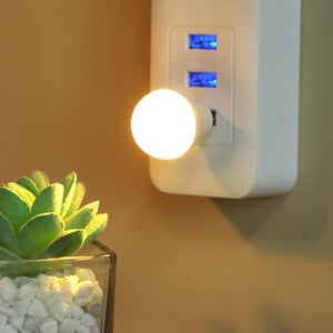 Planet Gates 2/3/5pcs Mini USB Light Bulb, Small Night Light With Unique Design, Portable Lighting Bulb Night Light