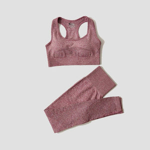 Planet Gates 2/3/5PCS Seamless Women Yoga Set Workout Sportswear Gym Clothing Fitness Long Sleeve Crop Top High Waist Leggings Sports Suits