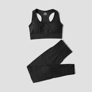 Planet Gates 2/3/5PCS Seamless Women Yoga Set Workout Sportswear Gym Clothing Fitness Long Sleeve Crop Top High Waist Leggings Sports Suits