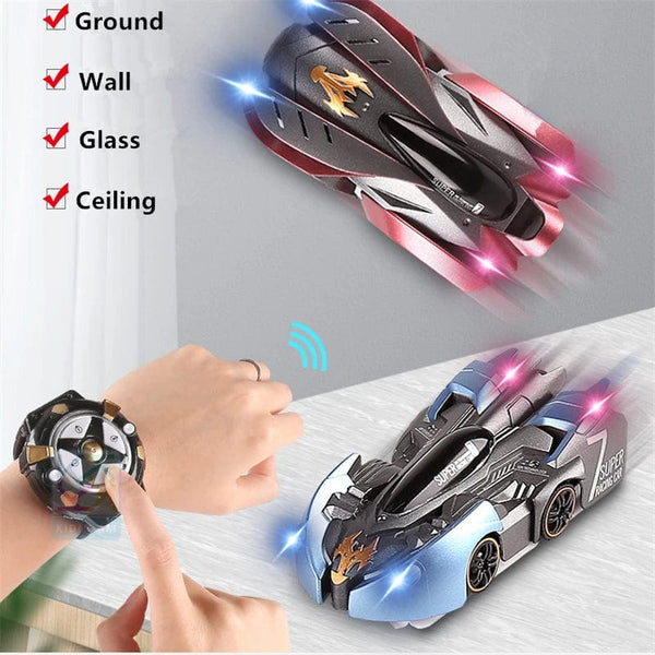 Planet Gates 2.4G Anti Gravity Wall Climbing RC Car Electric 360 Rotating Stunt RC Car Antigravity Machine Auto Toy Cars with Remote Control