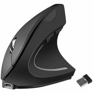 Planet Gates 2.4G Recharge Vertical Ergonomic Gaming Mouse Wireless Rechargeable Gamer Mause Kit Optical 2.4G Mouse Computer PC Laptop Desktop USB Mice